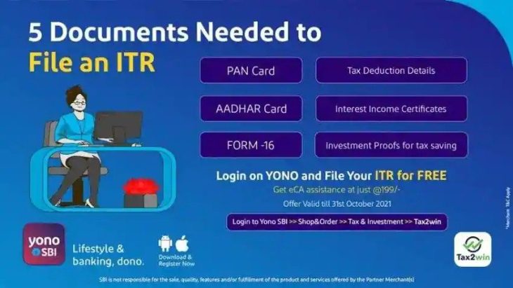 Do You Know That Now You Can File ITR On Your SBI’s Yono App? Check Out The Documents